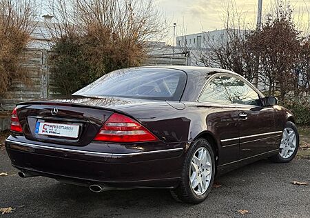 Mercedes-Benz CL 500 CL500 2. Hand Alamandinschwarz Met. orig. Zust.