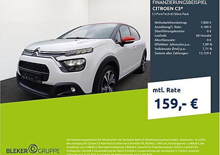 Citroën C3 PureTech 83 Shine Pack