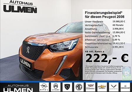 Peugeot 2008 Active Pack 1.2 PureTech Spurhalteassistent