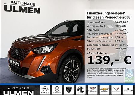 Peugeot 2008 e- GT-Line e- Allure Elektromotor 136 Rückfa