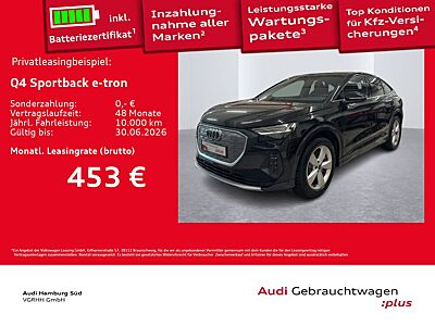 Audi Q4 Sportback 40 e-tron S LINE/MATRIX/ACC/AHK