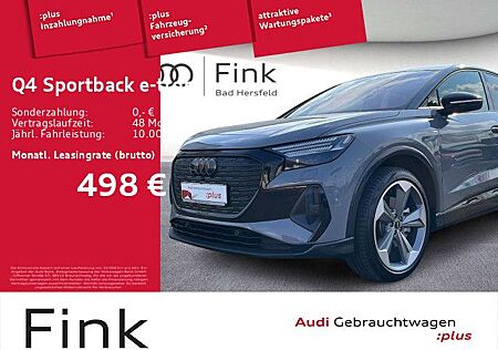 Audi Q4 e-tron Q4 Sportback 55 e-tron quattro S line Matrix LED