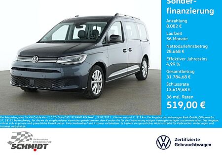 VW Caddy Volkswagen Maxi 2.0 TDI Style DSG 18" PANO RFK NAVI