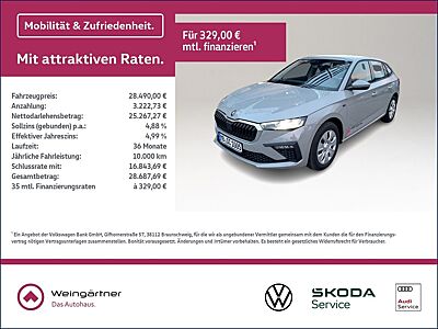 Skoda Scala 1.5 TSI Tour, AHK, Fahrassistenzpaket, Len