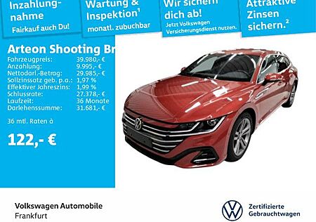 VW Arteon Volkswagen Shooting Brake 2.0 TDI R-Line 4M DSG DC A