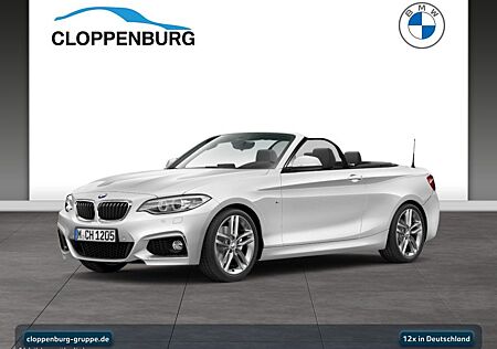 BMW 220 gebraucht kaufen BMW 220d Cabrio M Sportpaket Navi+E.Sitze Memo.+SHZ