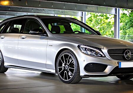 Mercedes-Benz C 220 d T AMG C43 Look, HUD, Echtleder, PANO