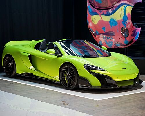 McLaren 675LT Spider*Napier Green*Carbon*Lift*Meridian