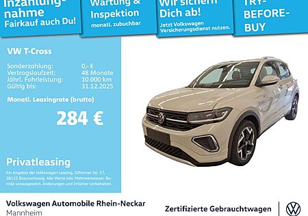 VW T-Cross Volkswagen 1.0 TSI R-Line DSG GAR2030 Navi PDC Mart