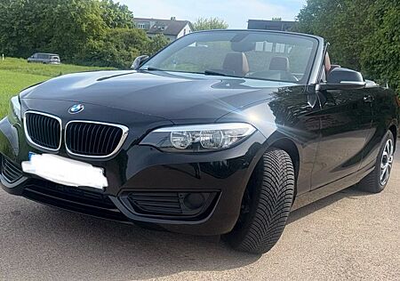 BMW 218i Cabrio | nur 64.800 km | Leder | gepfl.