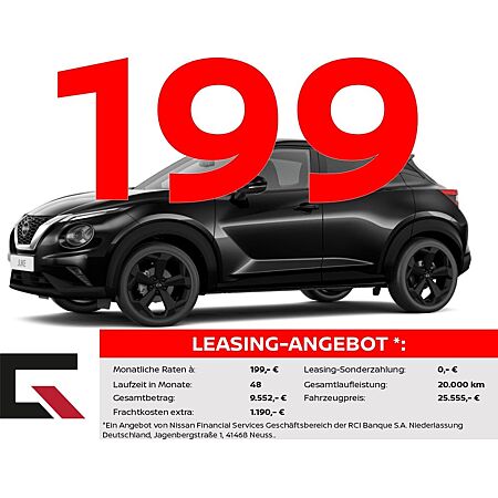 Nissan Juke leasen