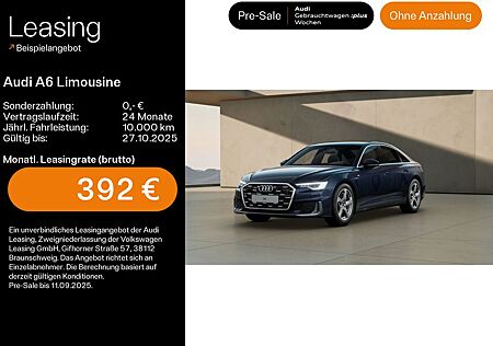 Audi A6 Limousine 55 TFSI quattro S line AHK*Pano*RFK