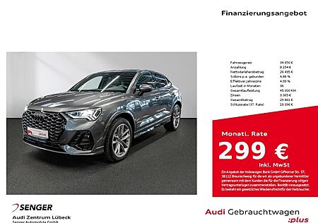 Audi Q3 Sportback 45 TFSI e S line S tronic Navi LED