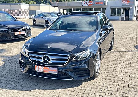 Mercedes-Benz E 220 E220d/AMG Line/Pano/Spur/NappaLe/Widescr/DAB/Kam