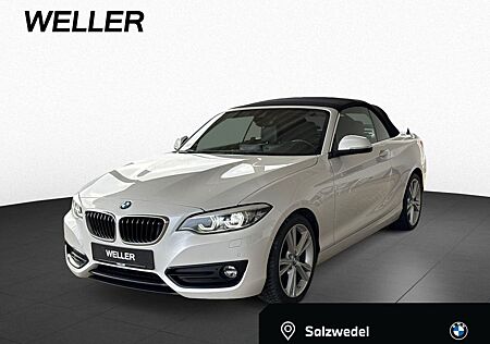 BMW 230i Cabrio Sport Line NaviProf H/K Adap LED DAB