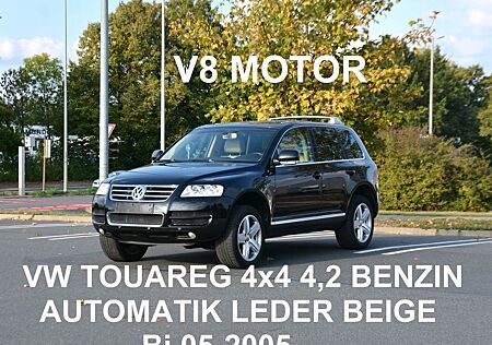 VW Touareg Volkswagen 4.2 V8 Tiptronic INDIVIDUAL LEDER BEIGE