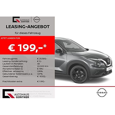 Nissan Juke leasen