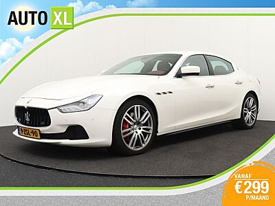 Maserati Ghibli 3.0 V6 275 PK Aut. Leder Sportstoelen 18'