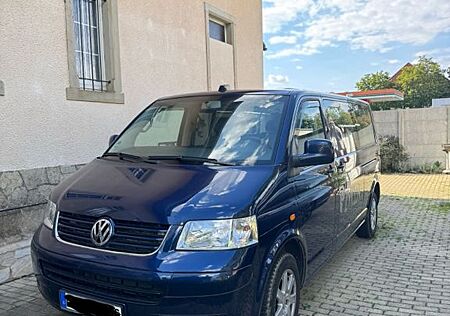 VW T5 Shuttle Volkswagen T5 Transporter Shuttle lang 2.5 TDI GRA STH AHZV