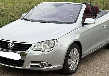 VW Eos Volkswagen 2.0 TSI DSG Silber mit Standheizung und AHK