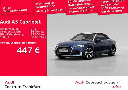 Audi A5 Cabriolet 35 TFSI S tronic advanced LED AHK T