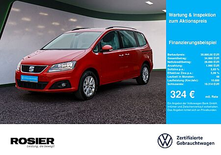 Seat Alhambra Style 1,4 TSI DSG AHK 7-SITZER PANO BT