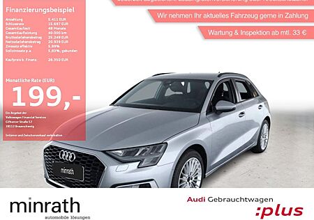 Audi A3 Sportback 30 TDI advanced APP DAB NAVI LED LM