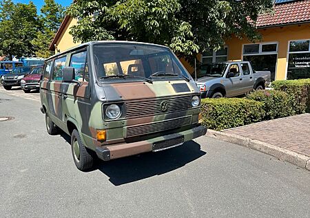 VW T5 Kombi Volkswagen T3 Kombi 1.Hand Bundeswehr Top TÜV H-Gutachten