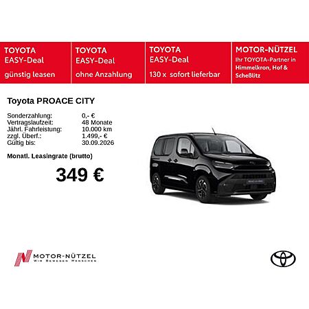 Toyota Proace City leasen