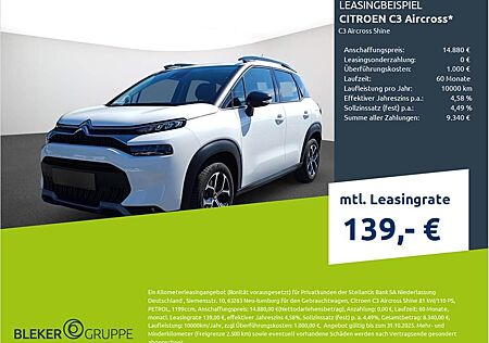 Citroën C3 Aircross Shine