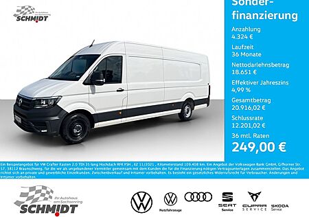 VW Crafter Volkswagen Kasten 2.0 TDI 35 lang Hochdach RFK FSH