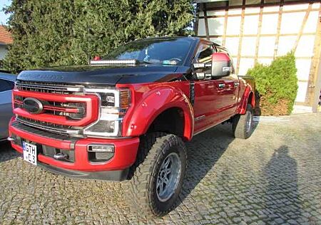 Ford F 350 F350 Top Truck Crew Cab 12' TFT 10 Gang Platin