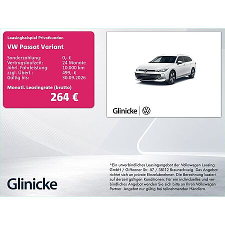 VW Passat Variant leasen