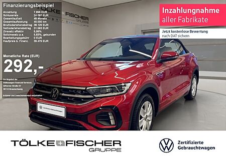 VW T-Roc Volkswagen Cabriolet 1.5 TSI R-Line Virtual ACC SHZ
