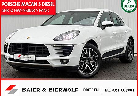 Porsche Macan S Diesel APPROVED PANO AHK MEMORY 18 WEGE