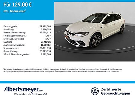 VW Polo Volkswagen 1.0 TSI R-Line +DSG+ACC+LED-MATRIX+NAVI+DAB