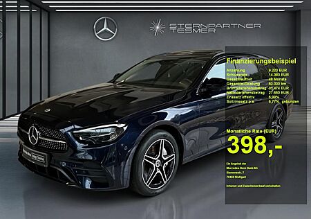 Mercedes-Benz E 300 de 4M T +AMG+Avantgarde+Night+MBUX+SDach