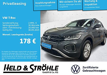 VW T-Roc Volkswagen Life 1.0 TSI AHK LED NAV PDC SHZ APP DAB+