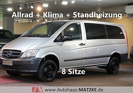 Mercedes-Benz Vito 116CDI 4x4 Allrad lang 8-Sitze Automat