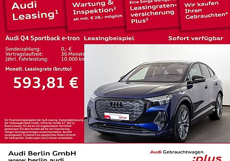 Audi Q4 e-tron Q4 Sportback 45 e-tron qu. AHK 360°K MATRIX NAVI