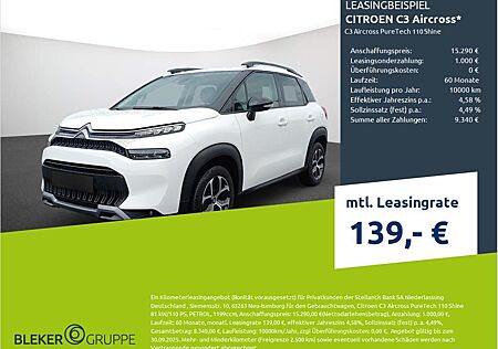 Citroën C3 Aircross PureTech 110 Shine