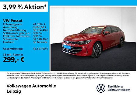 VW Passat Volkswagen 2.0 TDI Elegance*LEDER-hell*DCC*IQ.LIGHT*