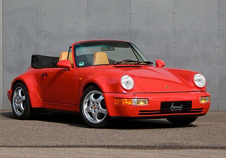 Porsche 964 Carrera 2, Cabrio, WTL, nur 26.913 km