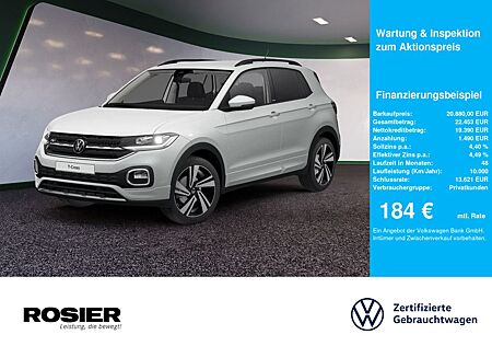 VW T-Cross Volkswagen ACTIVE 1.0 l TSI DSG ACC LED NAVI SPURH.