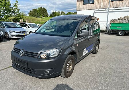 VW Caddy Volkswagen 1,6TDI*Rollstuhlrampe*KLIMA*5.SITZER*