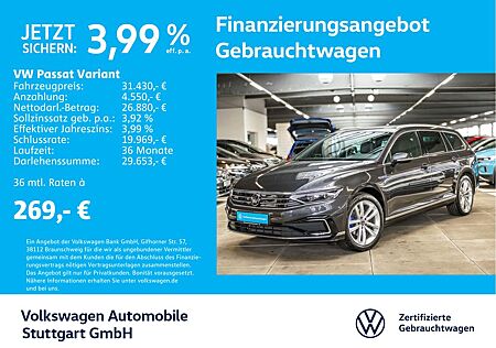 VW Passat Variant Volkswagen GTE 1.4 TSI Hybrid DSG Navi AHK