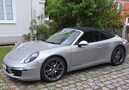 Porsche 991 Carrera Cabrio GT silber, SAGA, PASM, Bose