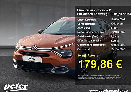 Citroën E-C4 Shine 136 +11KW OBC+Kamera+Navi+Kältepaket+
