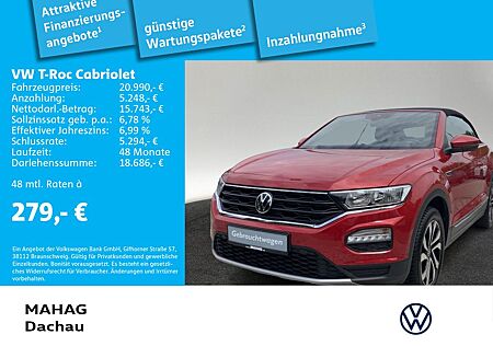 VW T-Roc Volkswagen Cabriolet 1.0 TSI Active Navi BlindSpot Ap