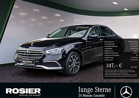 Mercedes-Benz E 300 de Exclusive Distr. LED HUD Navi Kamera Ke